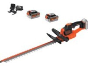 Black and Decker GTC18452PC 18v Cordless Hedge Trimmer 450mm 2 x 4ah Li-ion Charger