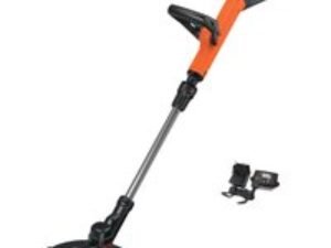 Black and Decker STC1820PC 18v Cordless Grass Trimmer 280mm 1 x 2ah Li-ion Charger