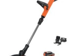 Black and Decker STC1820PC 18v Cordless Grass Trimmer 280mm 1 x 4ah Li-ion Charger
