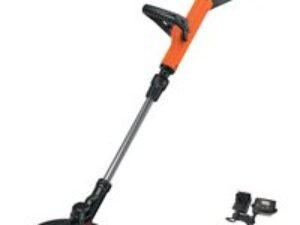 Black and Decker STC1820PC 18v Cordless Grass Trimmer 280mm 2 x 2ah Li-ion Charger