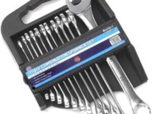 BlueSpot 11 Piece Combination Spanner Set Metric