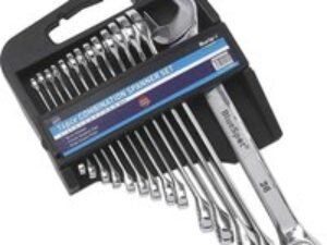 BlueSpot 25 Piece Combination Spanner Set Metric