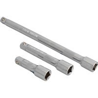 BlueSpot 3 Piece 1/2" Drive Socket Extension Bar Set 1/2