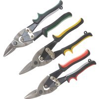 BlueSpot 3 Piece Aviation Tin Snip Set