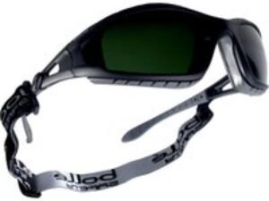 Bolle Tracker TRACWPCC5 Anti Scratch Green Safety Glasses Welding PC Shade 5
