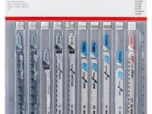 Bosch 10 Piece Multi Purpose Jigsaw Blade set