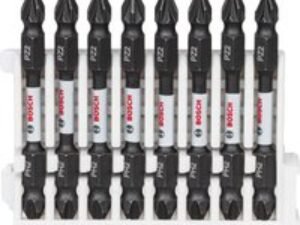 Bosch 8 Piece Impact Control Double Ended PH2 / PZ2 Screwdriver Bit Set