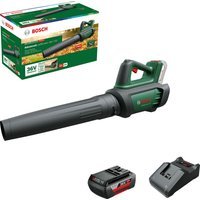 Bosch ADVANCEDLEAFBLOWER 36V-750 Brushless Garden Leaf Blower 1 x 2ah Li-ion Charger