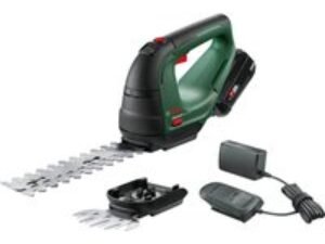 Bosch ADVANCEDSHEAR P4A 18v Cordless Grass and Shrub Shears 1 x 2ah Li-ion Charger