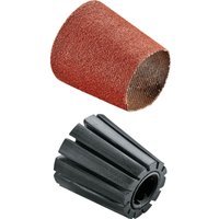 Bosch ASK 30 Conical Sleeve and 80g Sanding Sheet for PRR 250 ES Sanding Sleeve