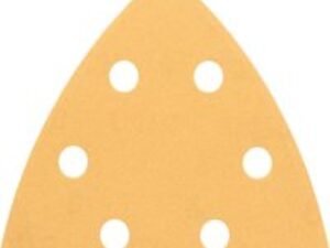 Bosch C470 Punched Quick Fit Delta Sanding Sheets for Paint and Wood 93mm x 93mm 60g Pack of 5