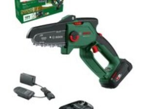 Bosch EASYCHAIN 18V-15-7 P4A 18v Cordless Brushless Chainsaw 150mm 2 x 2.5ah Li-ion Charger