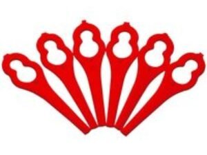 Bosch Genuine Safe Plastic Blades for ART 26 ACCUTRIM and LI Grass Trimmers Pack of 24