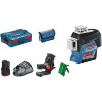 Bosch GLL 3-80 CG 12v Cordless Connected Green Line Laser Level 1 x 2ah Li-ion Charger Case