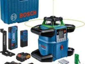 Bosch GRL 650 CHVG 18v Cordless Professional Rotational Laser 1 x 4ah Li-ion ProCore Charger Case