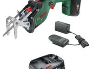 Bosch KEO 18 LI P4A 18v Cordless Reciprocating Pruning Saw 2 x 2ah Li-ion Charger