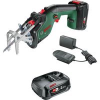 Bosch KEO 18 LI P4A 18v Cordless Reciprocating Pruning Saw 2 x 2ah Li-ion Charger