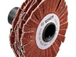 Bosch SW Lamella Abrasive Flap Wheel for PRR 250 ES 60mm 15mm 80g