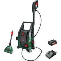 Bosch UNIVERSALAQUATAK 36V-100 36v Cordless Pressure Washer and Brush 1 x 2ah Li-ion Charger
