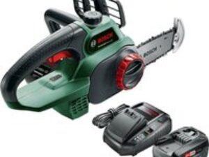 Bosch UNIVERSALCHAIN P4A 18v Cordless Chainsaw 200mm 1 x 4ah Li-ion Charger