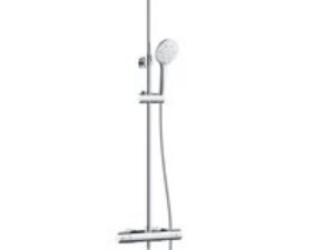 Bristan BUZ2 SHXDIVCTFF C Buzz2 Adjustable Rigid Riser Diverter Bar Shower