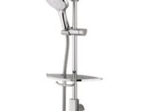 Bristan EVF KIT03 C EVO Shower Kit with Large Multi Function Handset Chrome Plated
