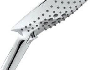Bristan HAND21 C Large square 3 function push button handset