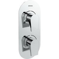 Bristan HOU SHCDIV C Hourglass Recessed Dual Control Shower Valve with Two outlet Diverter
