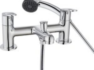 Bristan Iris Bath Shower Mixer - Chrome