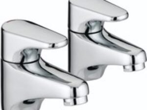 Bristan Jute Basin Taps - Chrome