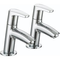 Bristan Orta Basin Taps - Chrome