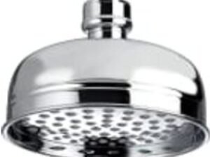 Bristan Traditional Round Wall Mounted Shower Head & Arm - 200mm