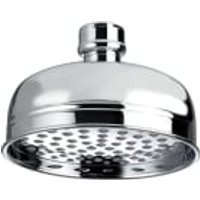 Bristan Traditional Round Wall Mounted Shower Head & Arm - 200mm
