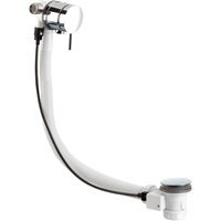 Bristan W BATH09 C Bath Filler with Pop up Waste and Overflow C