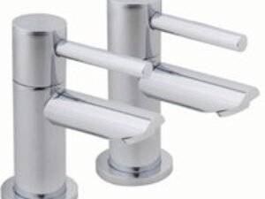 Caldew Aura Bath Taps Chrome