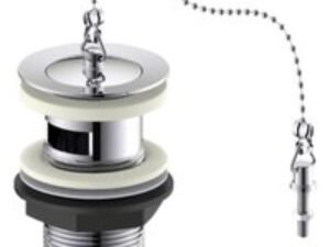 Chrome Plug Basin Waste 1 1/4in