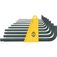 CK 10 Piece Ball End Hexagon Allen Key Set