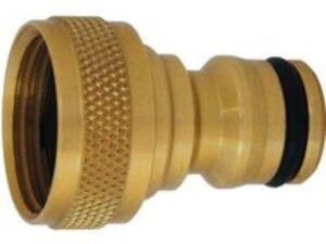 CK Brass Male 1/2" BSP Threaded Tap Hose Connector 1/2" / 12.5mm Pack of 1