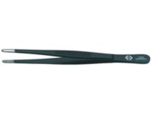 CK Precision Universal Black Coated Fine Blunt Tip Tweezers