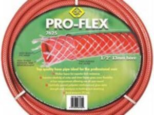 CK Pro Flex Garden Hose Pipe 3/4" / 19mm 15m Red
