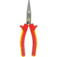 CK RedLine VDE Insulated Snipe Nose Pliers 175mm