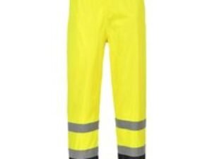 Classic Hi Vis Contrast Rain Trousers Yellow / Black M