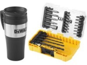 DeWalt 25 Piece Hex Shank Drill and Screwdriver Bit Set / Mug in Tough Case