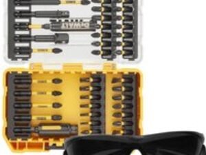 DeWalt 38 Piece FlexTorq Screwdriver Bit Set and Safety Glasses