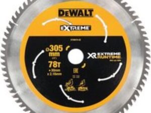 DeWalt Cordless XR FLEXVOLT Mitre Saw Blade 305mm 78T 30mm