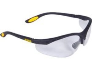 DeWalt DPG58 Reinforcer Safety Glasses Black Clear