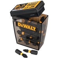 DeWalt Extreme Impact Pozi Screwdriver Bits PZ2 25mm Pack of 25
