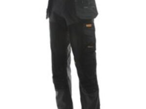 DeWalt Memphis Mens Stretch Work Trousers Grey / Black 32" 31