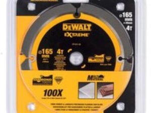 DeWalt PCD Fibre Cement Saw Blade 165mm 4T 20mm
