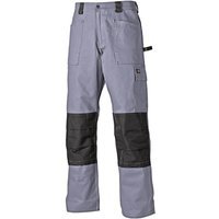 Dickies Mens Grafter Duo Tone 290 Trousers Grey / Black 33" 33